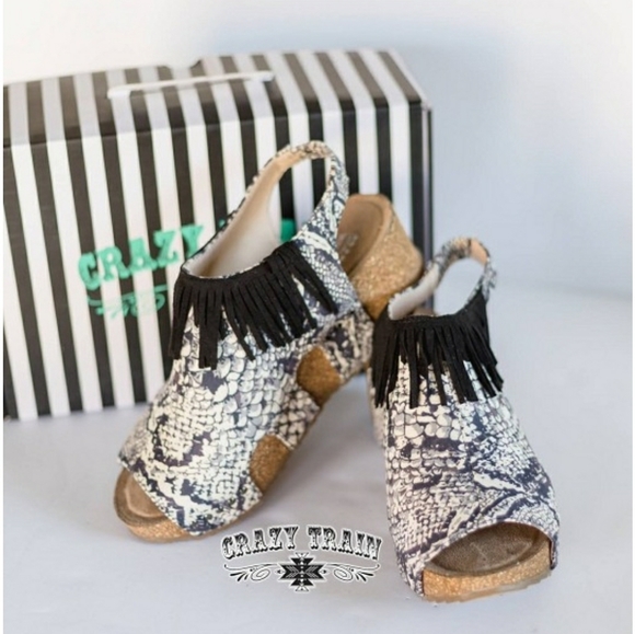 🌵Crazy Train🌻 Python Wedges - Picture 1 of 1